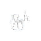 ProTuning LISABO Chair, ash/Tallmyra white/black