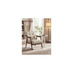 VASAGLE Accent Chair, PU Leather Armchair, Button Tufted, Thick Cushion