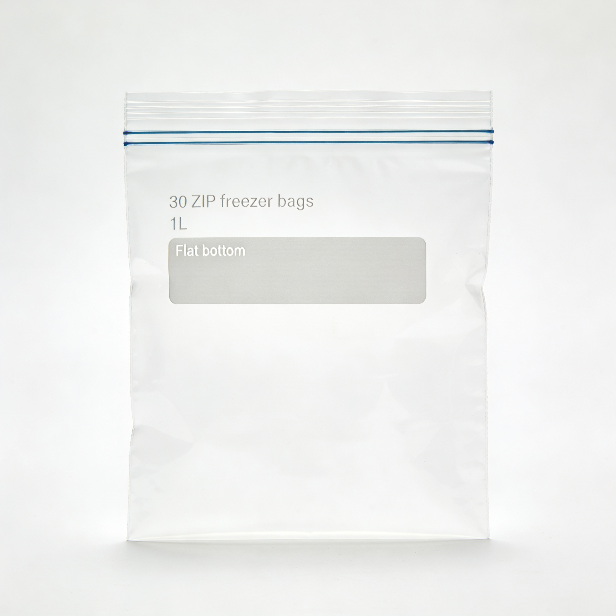 Charley Chau alfapac - 30 ZIP freezer bags 1L with flat bottom - airtight and reusable
